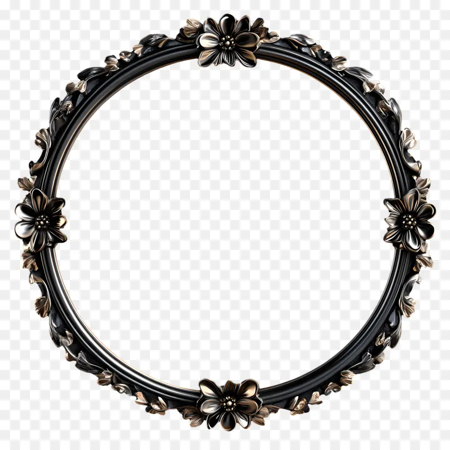 Moldura Círculo De Casamento，Quadro PNG