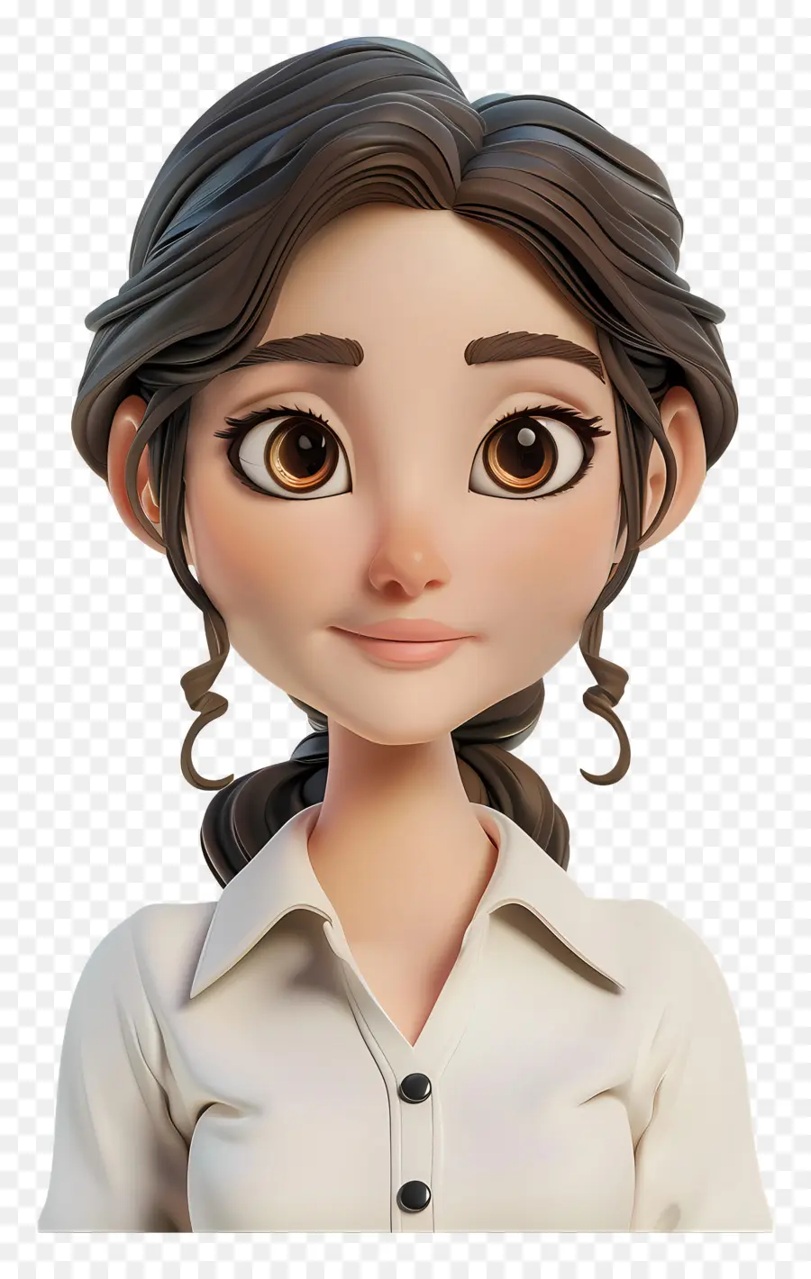 Avatar De Mulher 3d，Garota PNG