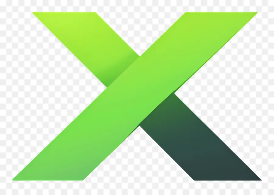 Verde X，Cruzar PNG