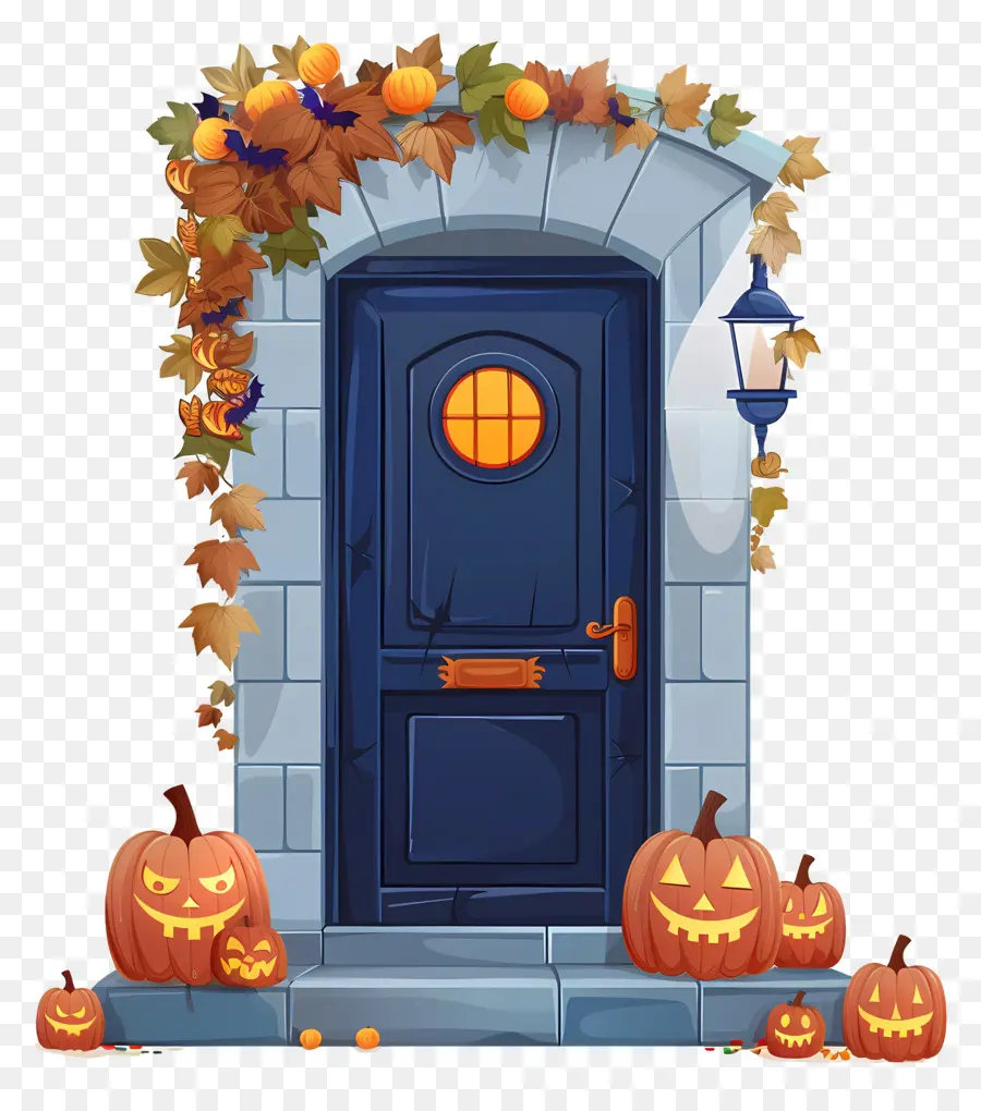 Porta Assustadora De Halloween，Porta De Halloween PNG