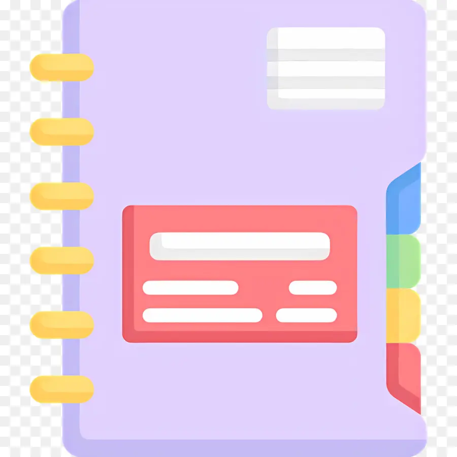 Caderno，Caderno Roxo PNG