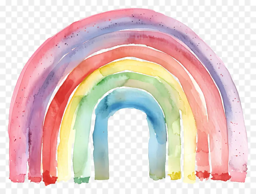 Arco íris Pastel，Arco íris PNG