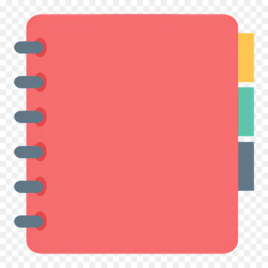 Caderno，Caderno Vermelho PNG