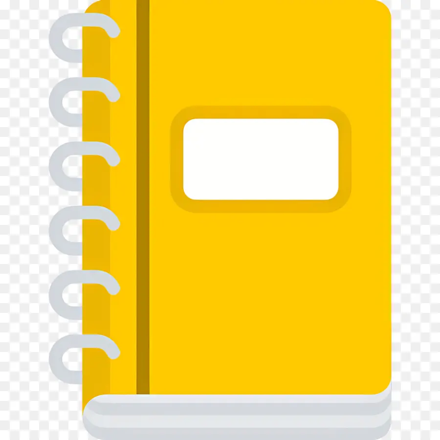 Caderno，Caderno Amarelo PNG