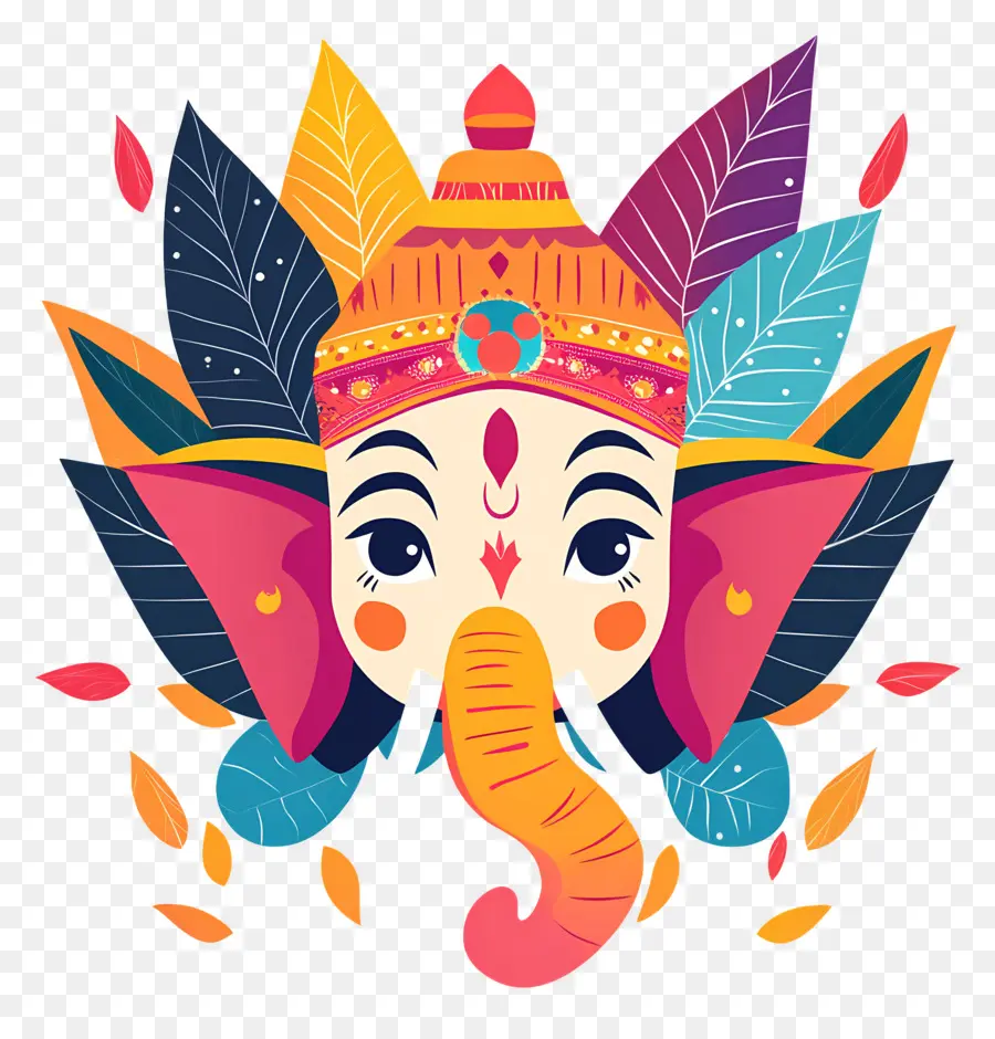 Ganesh Chaturthi，Elefante PNG