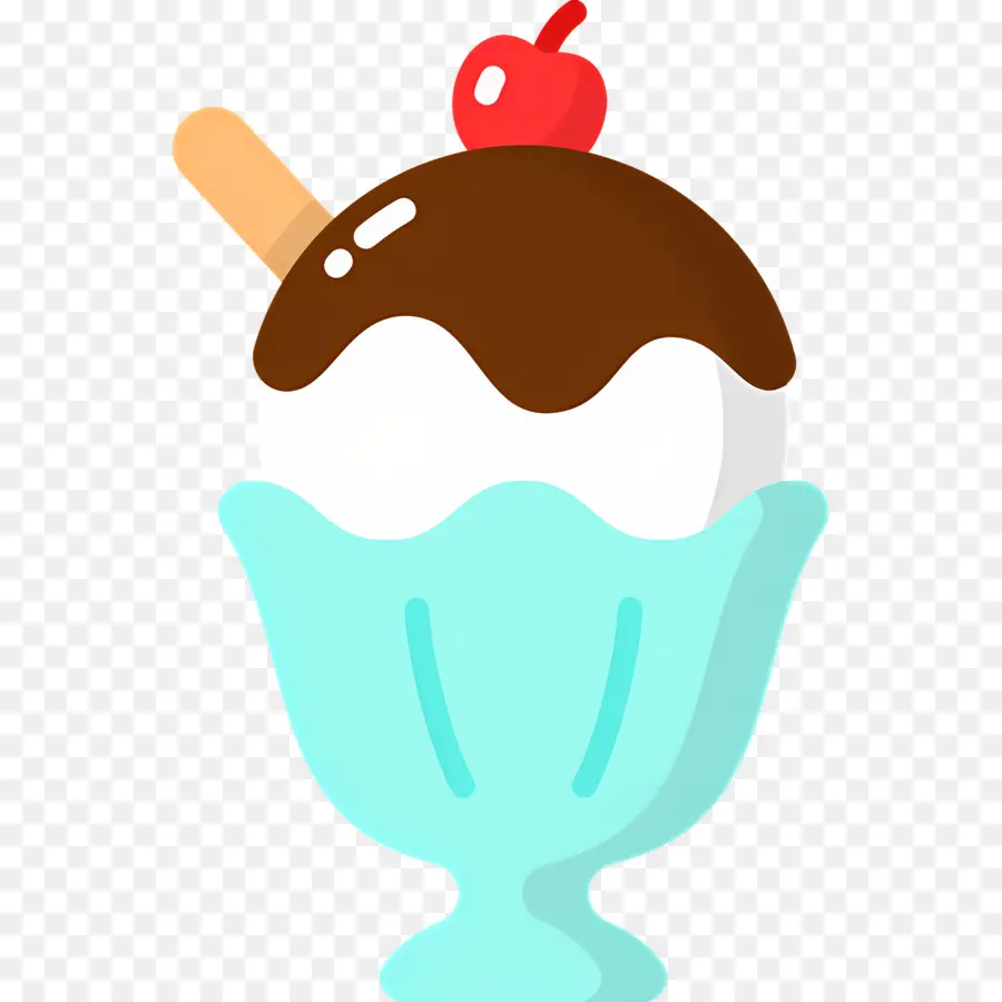 Sundae De Sorvete，Sobremesa PNG