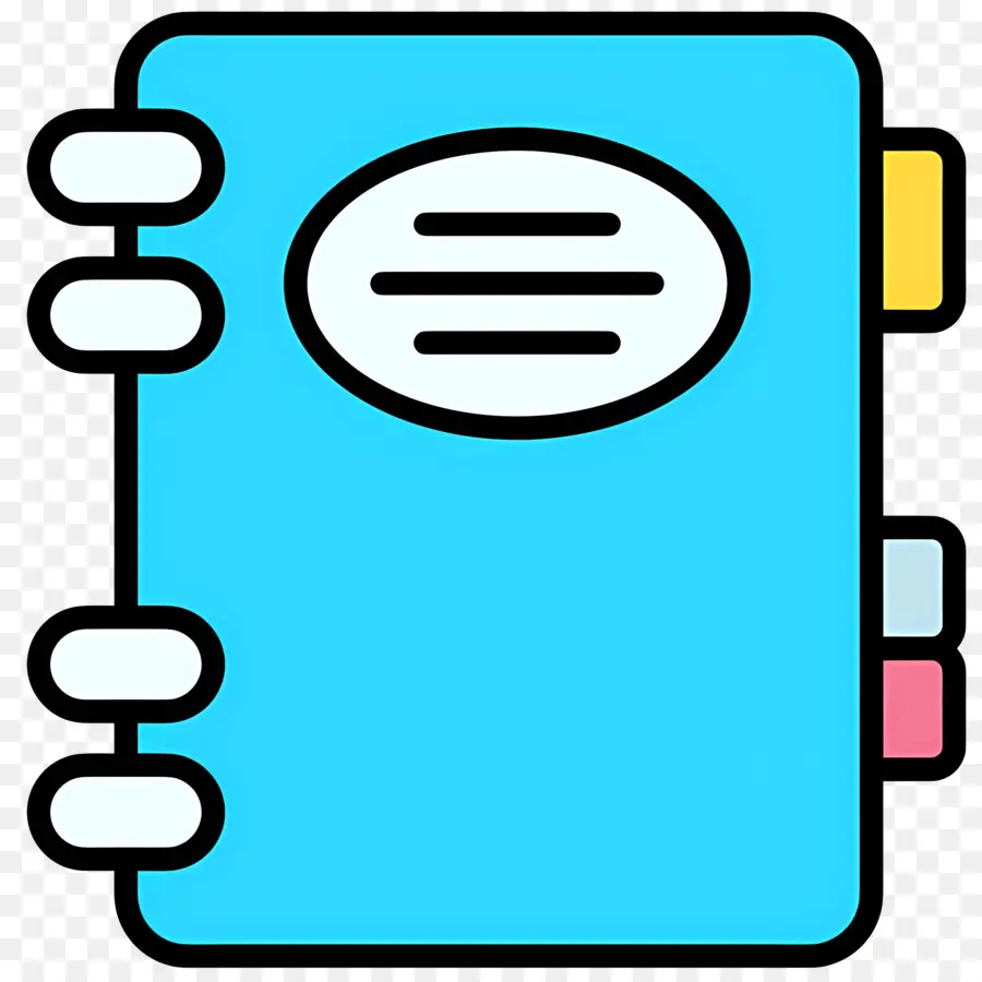 Caderno，Caderno Azul PNG