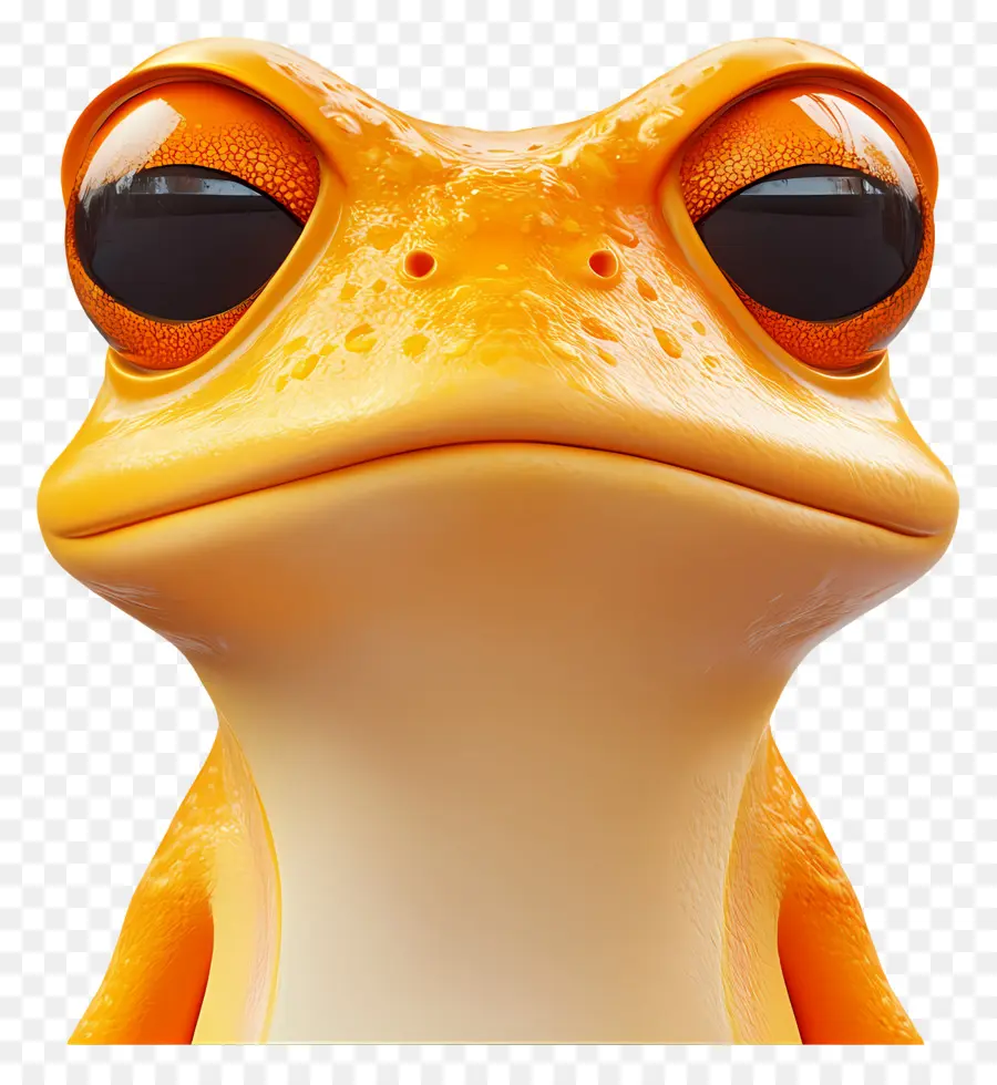 Emoji De Sapo，Sapo Laranja PNG