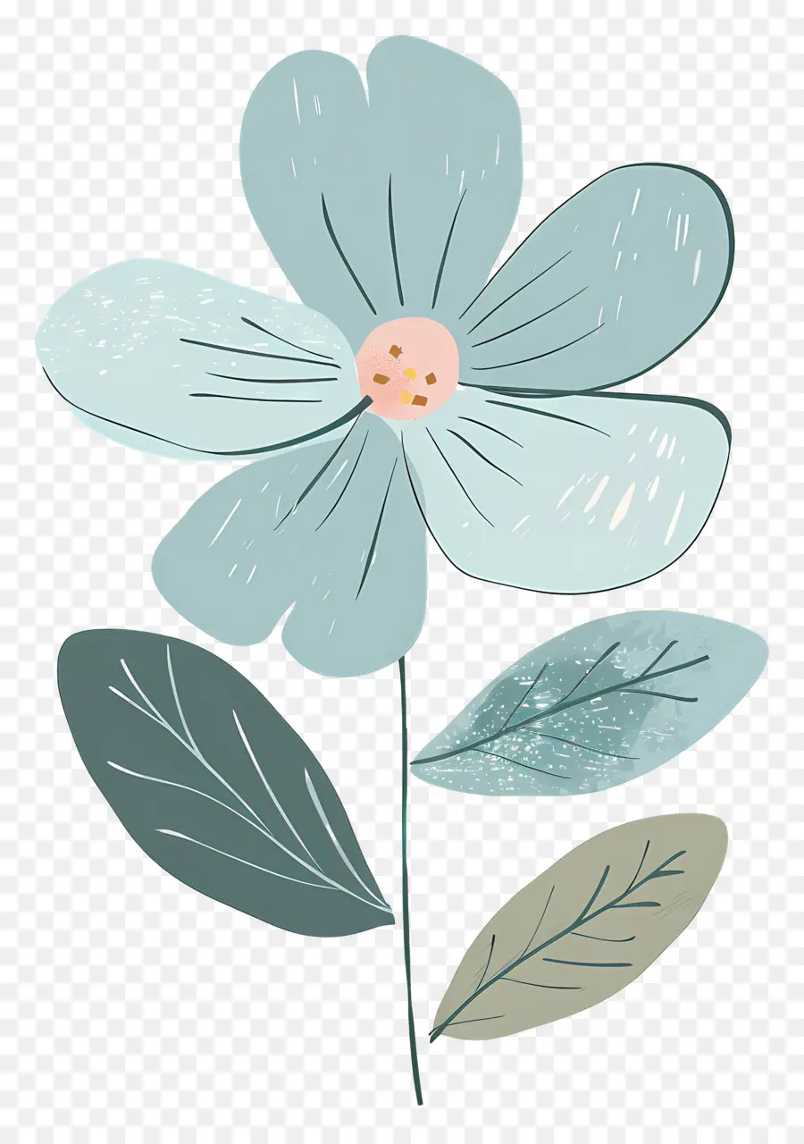 Flor Pastel，Flor PNG