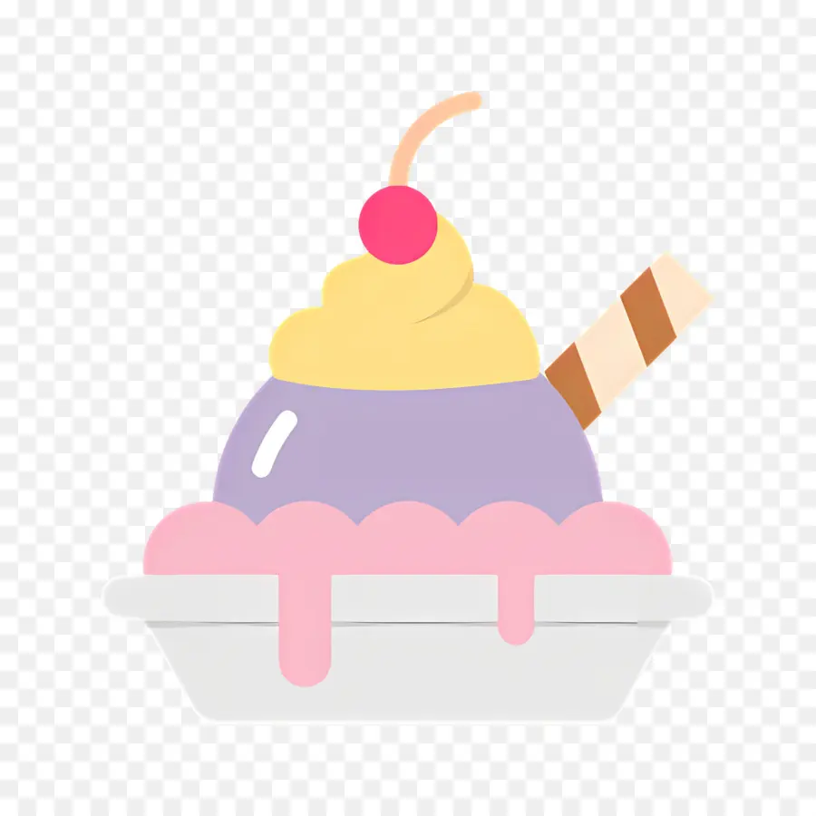 Sundae De Sorvete，Sorvete PNG