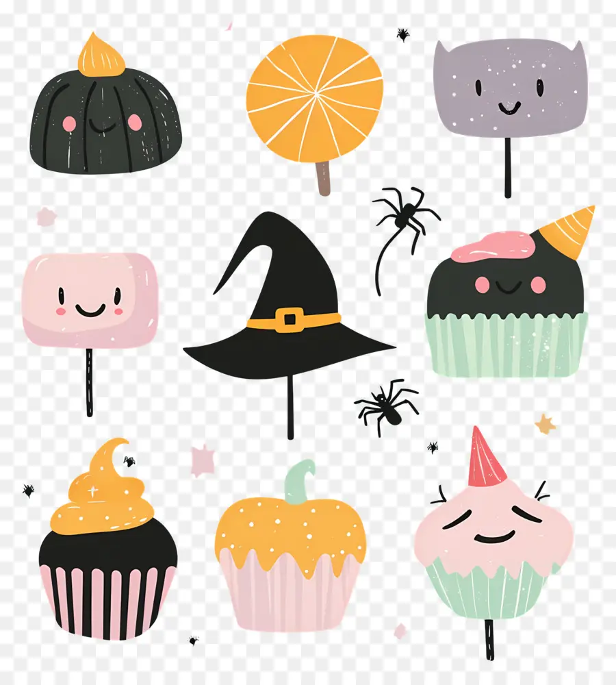 Doces De Halloween，Guloseimas De Halloween PNG