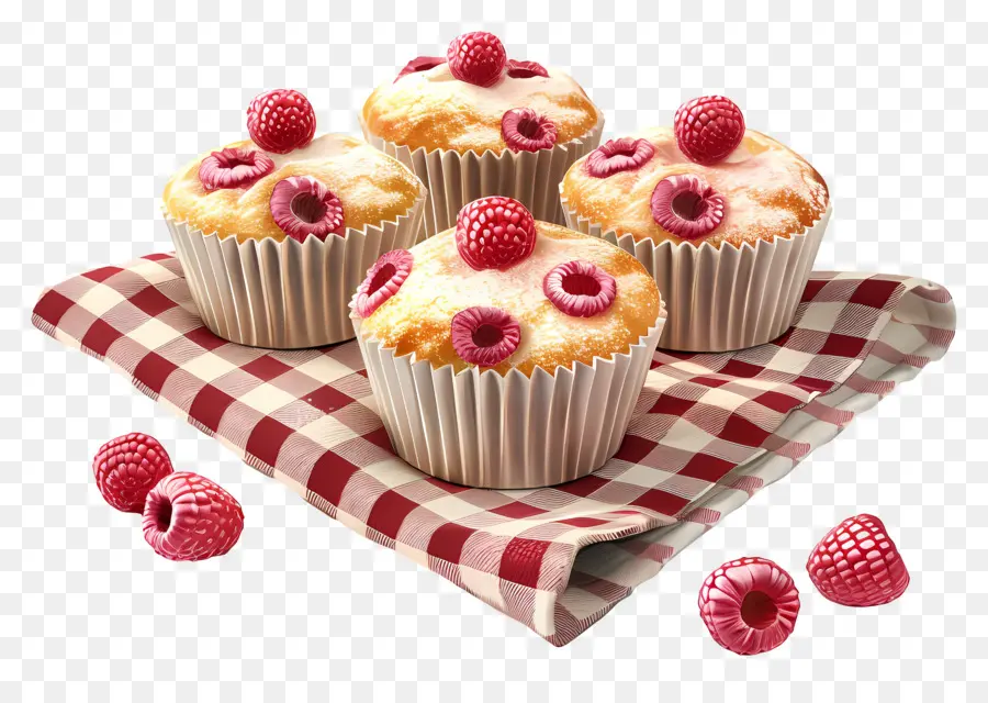 Muffins De Framboesa，Muffins PNG