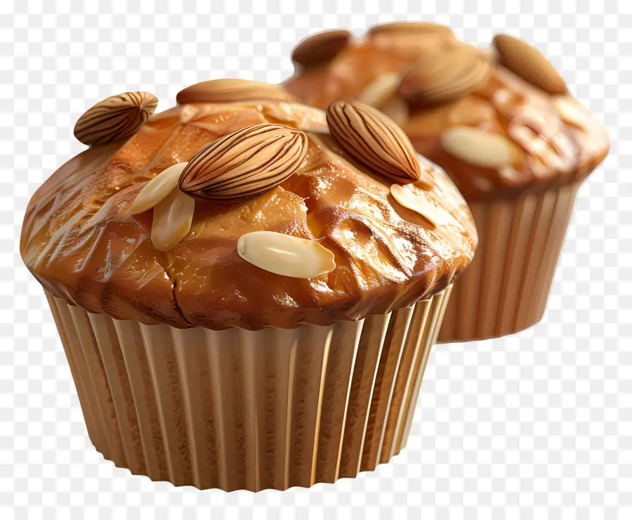 Muffins De Amêndoa，Muffins De Chocolate PNG