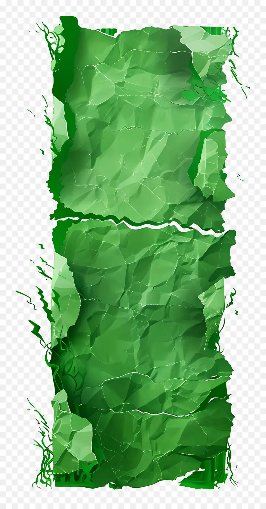 Papel Rasgado Verde，Livro Verde Rasgado PNG