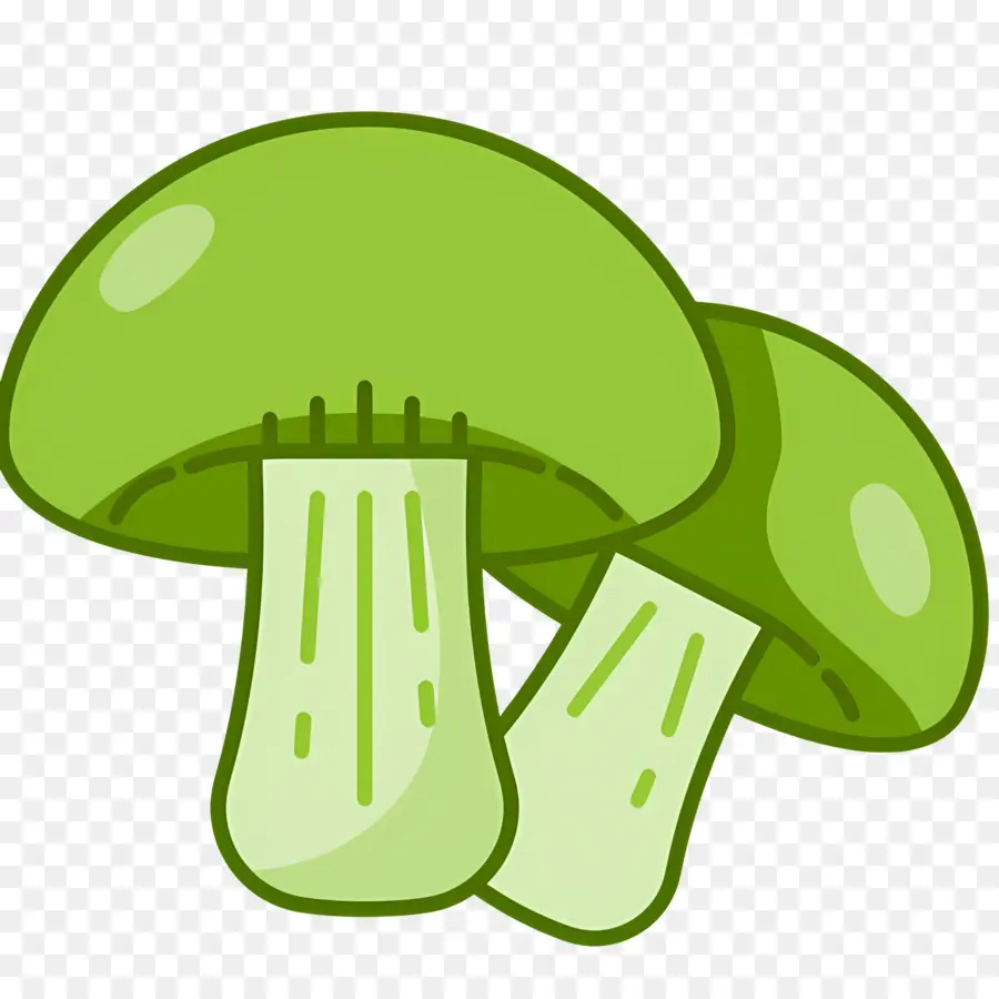 Cogumelo，Cogumelos Verdes PNG