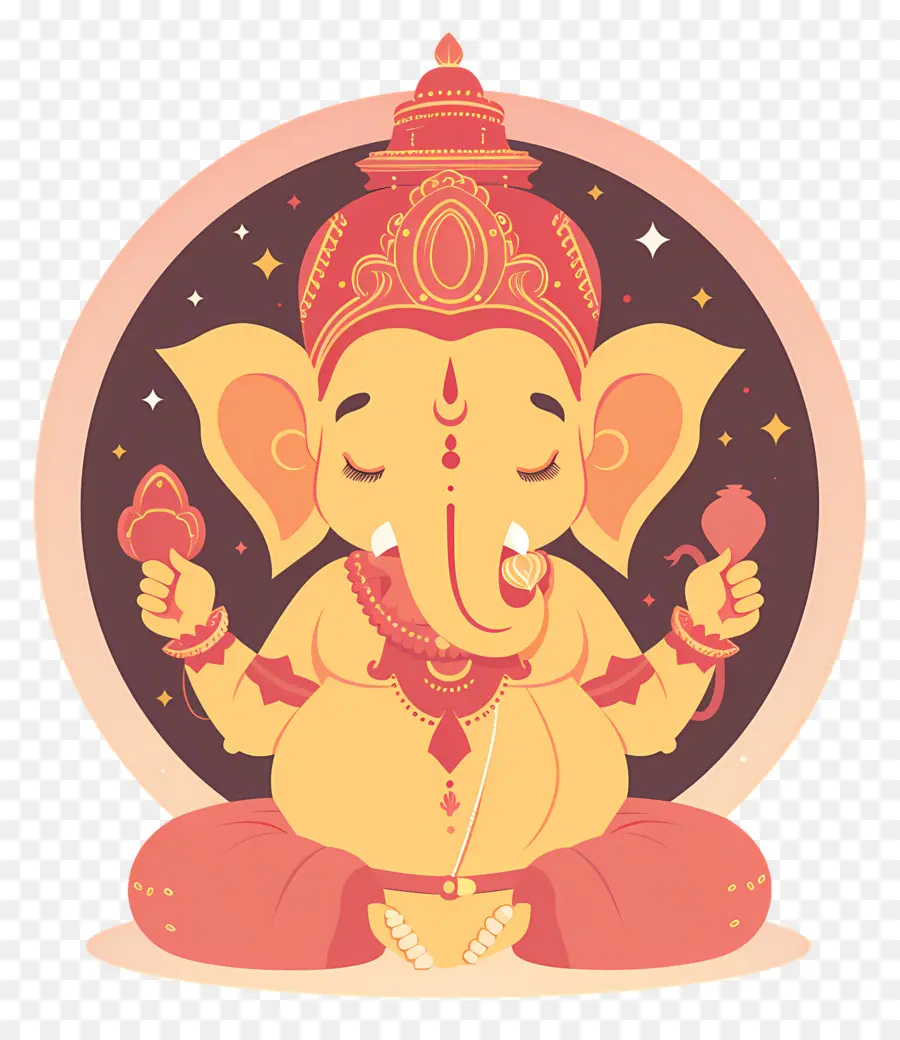 Ganesh Chaturthi，Elefante PNG