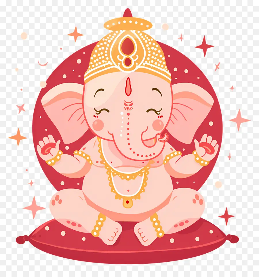 Ganesh Chaturthi，Elefante PNG