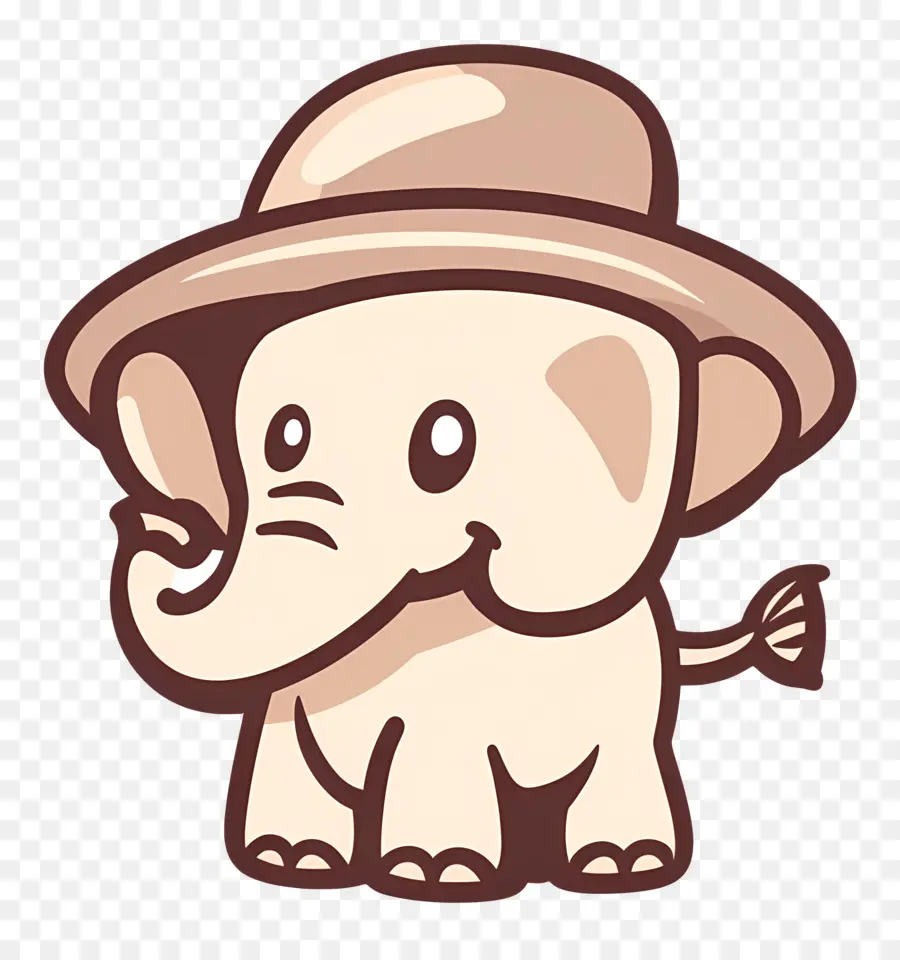 Ganesh Chaturthi，Elefante Fofo PNG