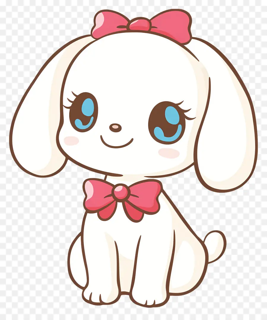 Cinnamoroll，Cachorro Branco Fofo PNG