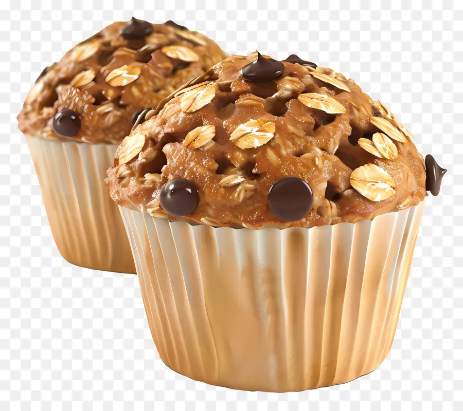 Muffins De Aveia，Muffins De Chocolate PNG