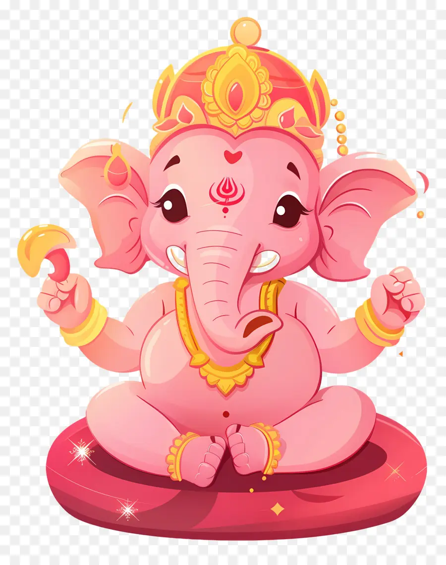 Ganesh Chaturthi，Ganesha Fofo PNG