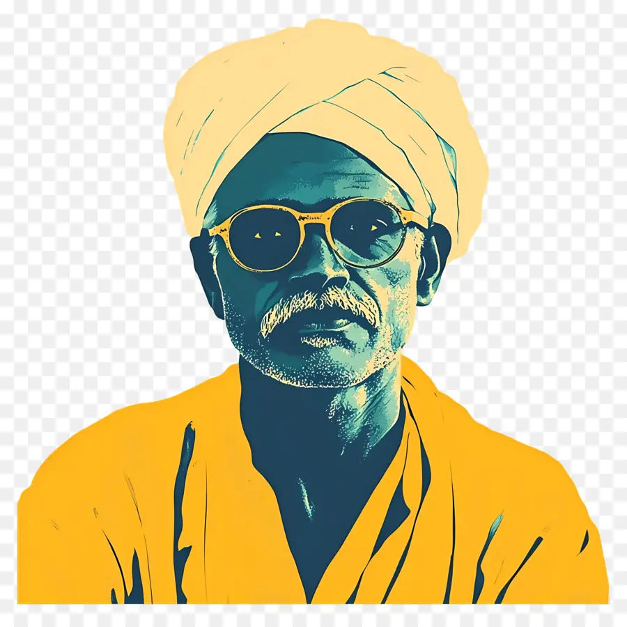 Político Indiano，Homem Com Turbante PNG