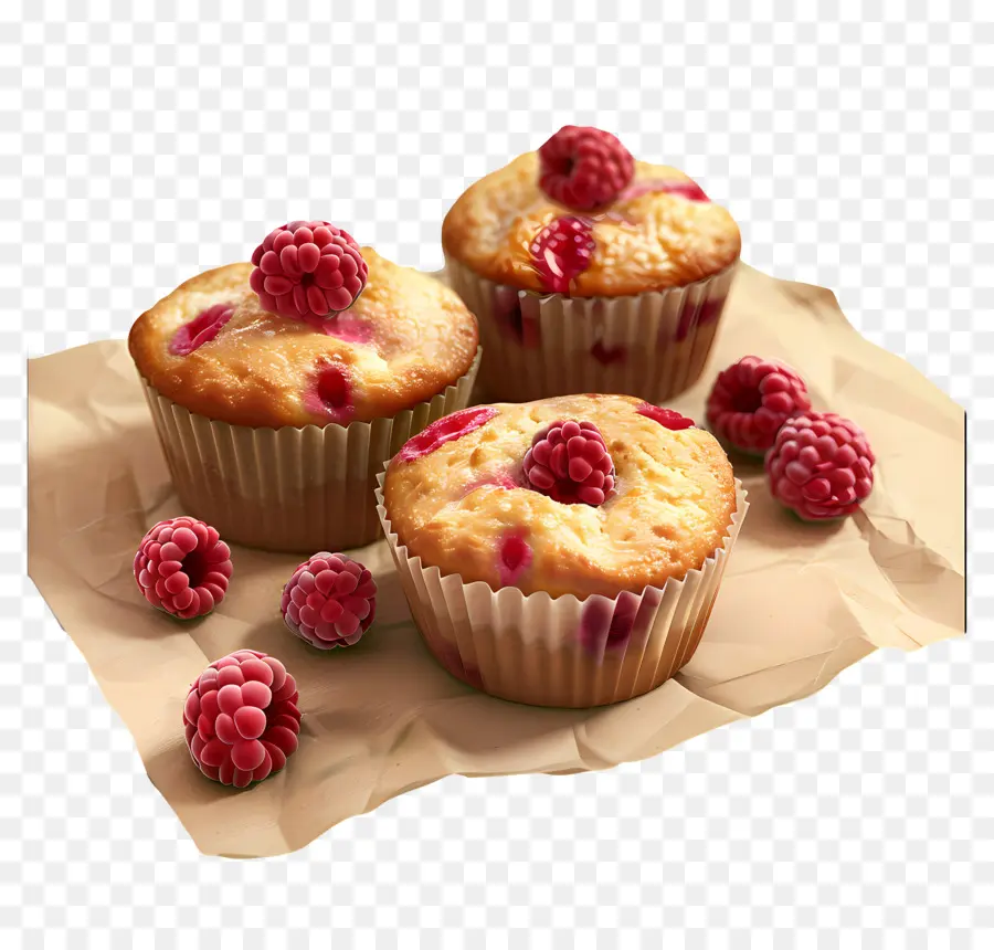 Muffins De Framboesa，Muffins PNG