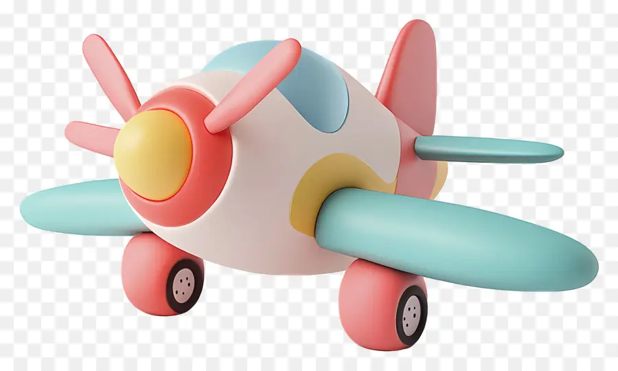 Avião Fofo，Avião De Brinquedo PNG