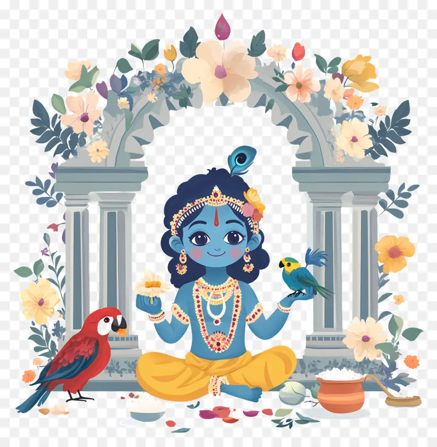 Krishna Janmashtami，Krsna PNG