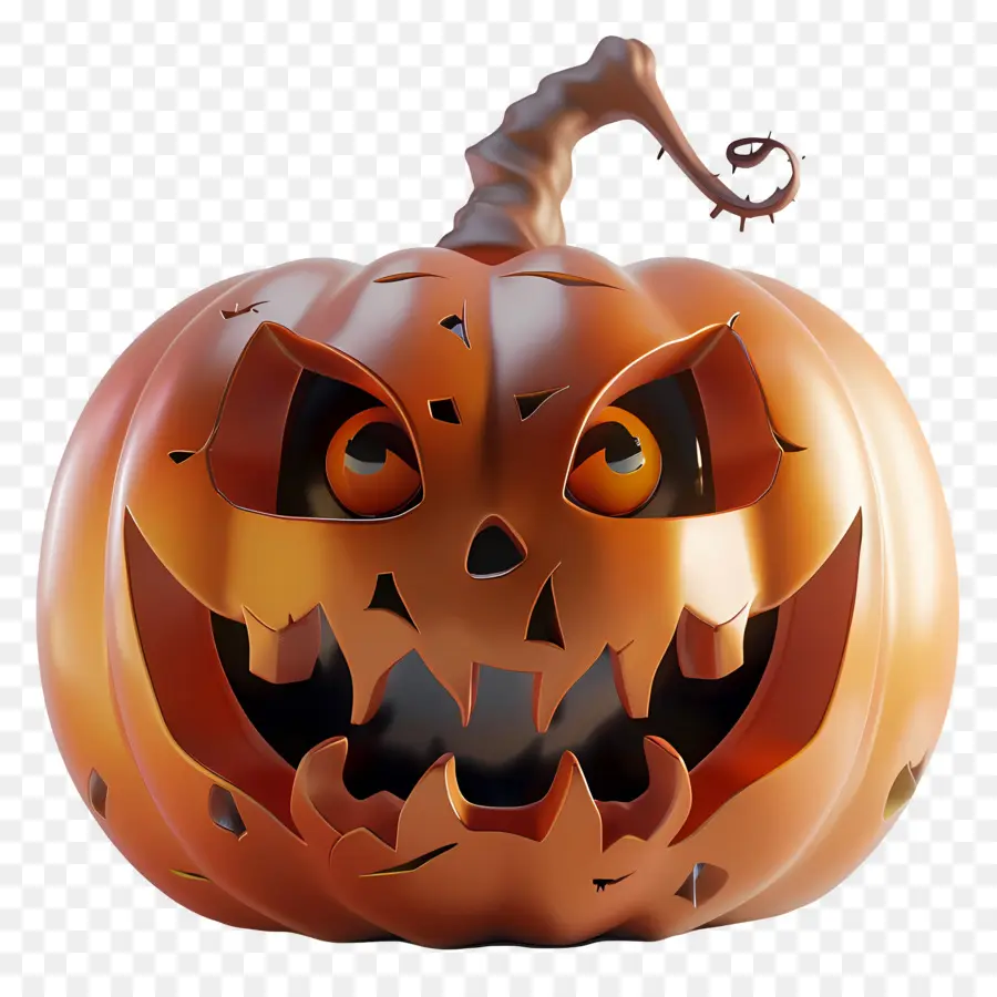 Abóbora De Halloween Animada，Árvore De Abóbora PNG