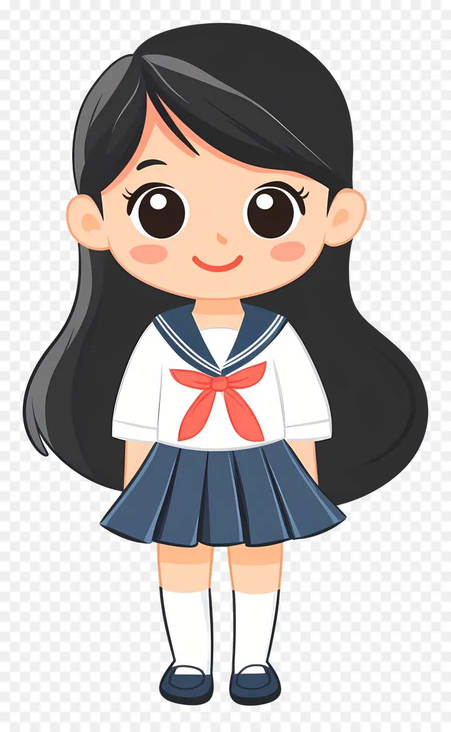 Escola Animada，Garota Anime PNG