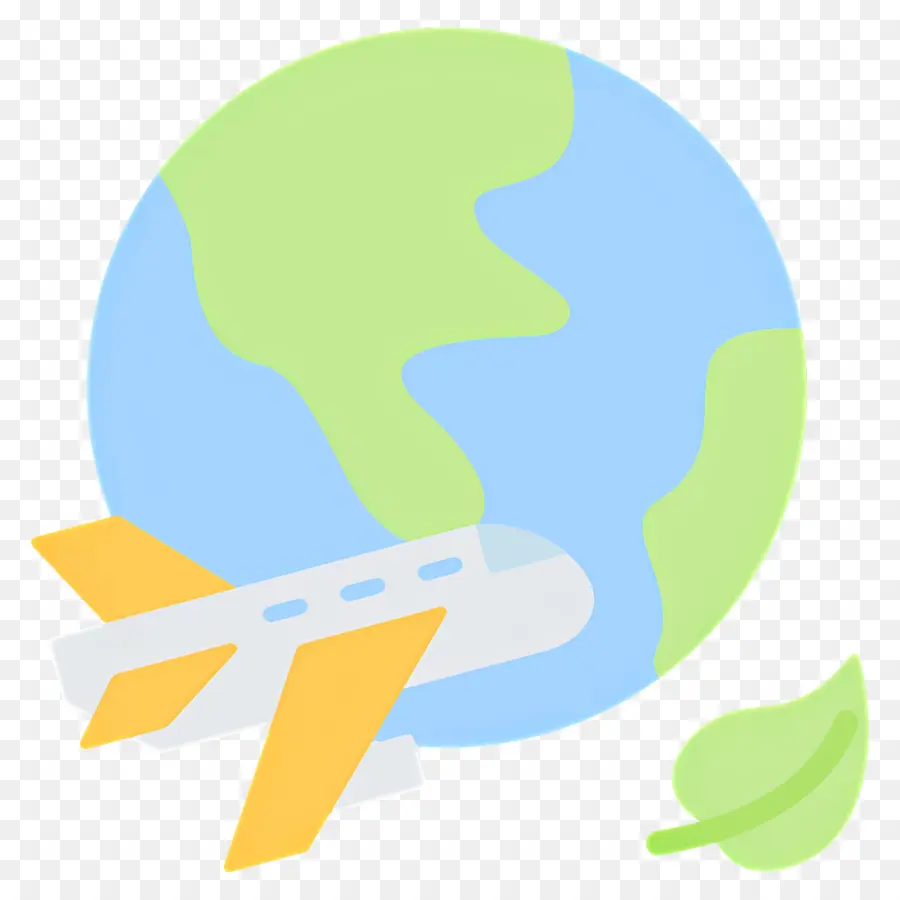 Viajar Pelo Mundo，Avião E Globo PNG