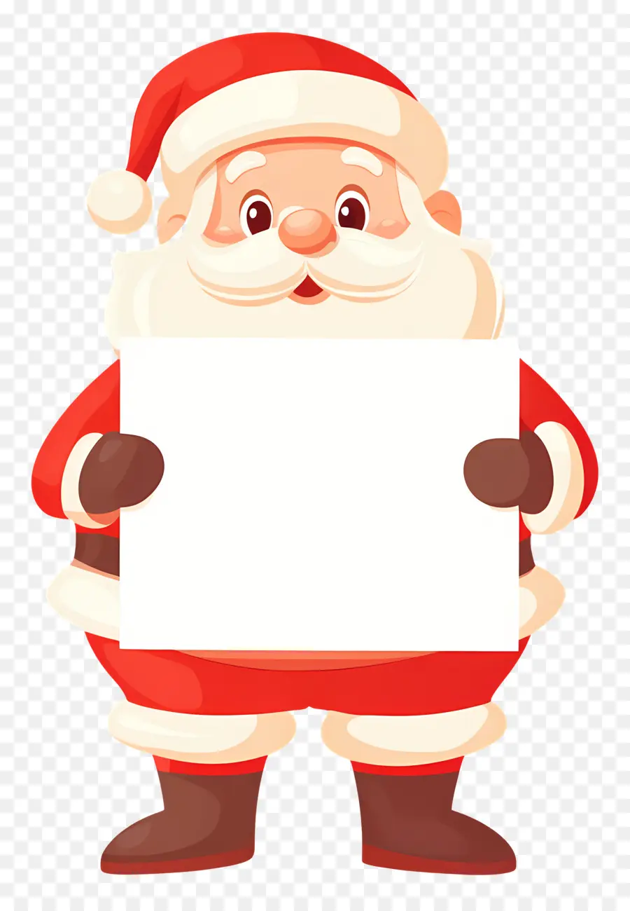 Papai Noel Segurando Uma Bandeira，Papai Noel PNG