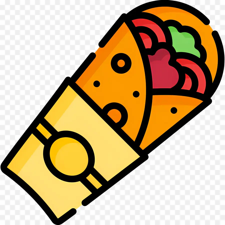 Embrulhos，Burrito PNG