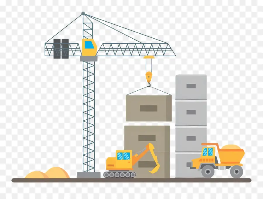 Construção，Canteiro De Obras PNG