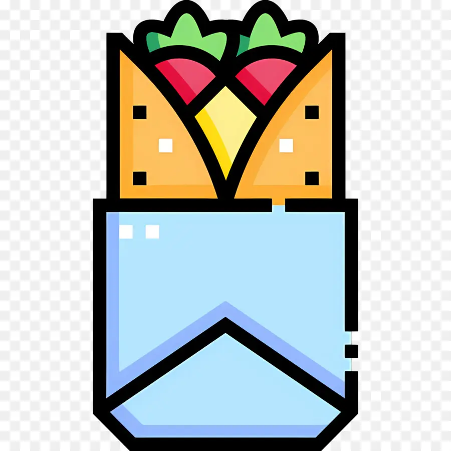 Embrulhos，Burrito PNG