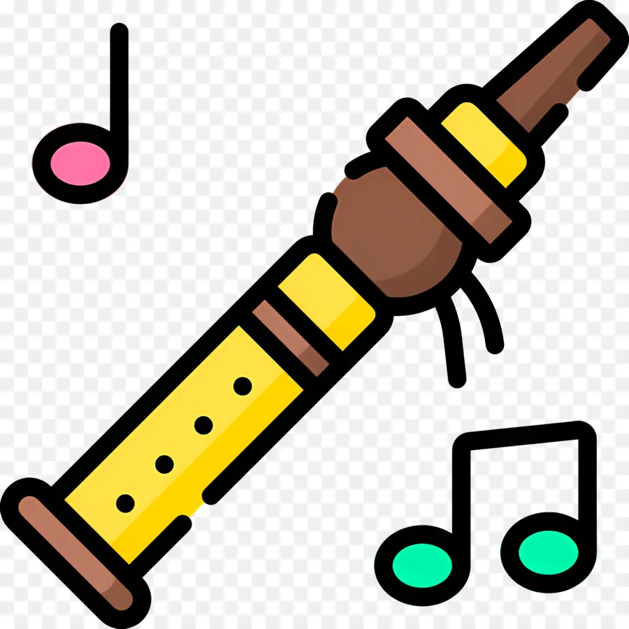 Flauta，Clarinete PNG