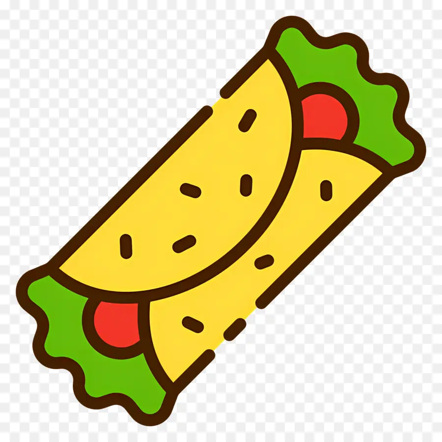 Burritos，Taco PNG