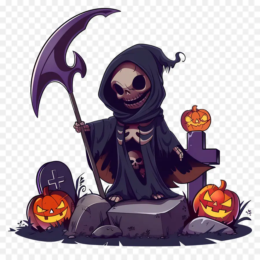 Ceifador De Halloween，Ceifador PNG