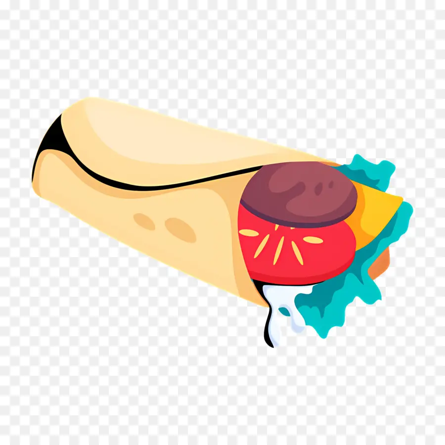 Embrulhos，Burrito PNG