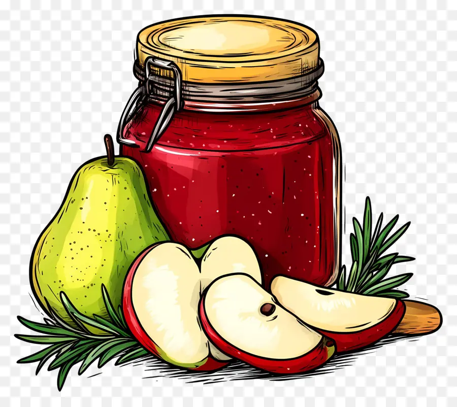 Pote De Frutas，Jarra Com Frutas PNG