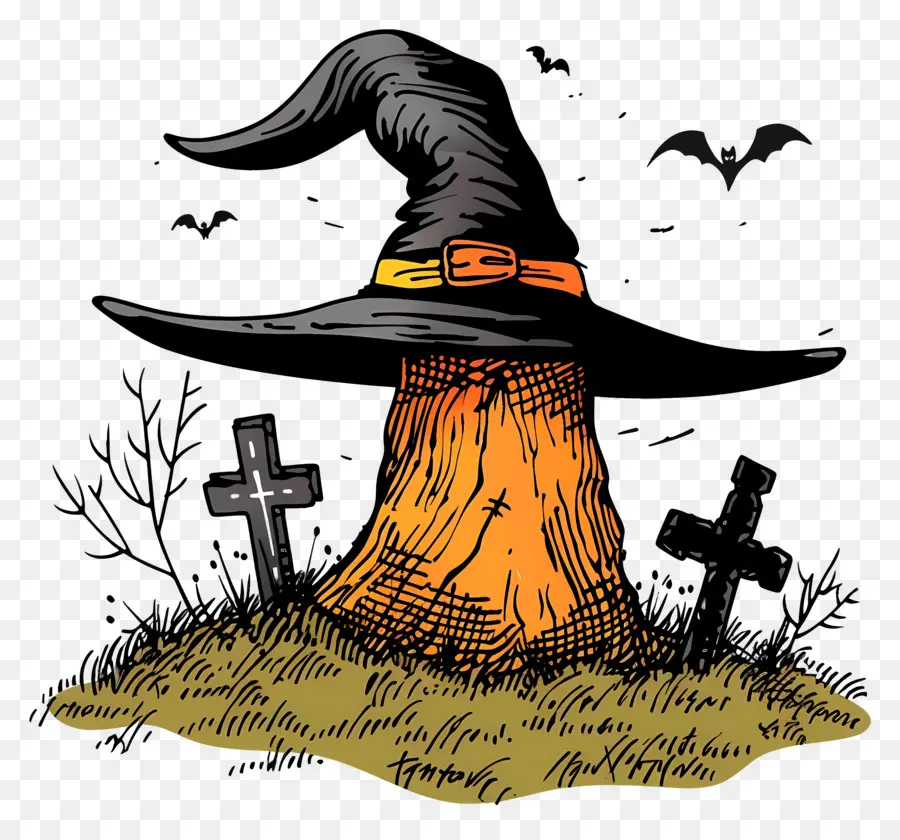 Chapéu De Bruxa De Halloween，Chapéu De Bruxa PNG