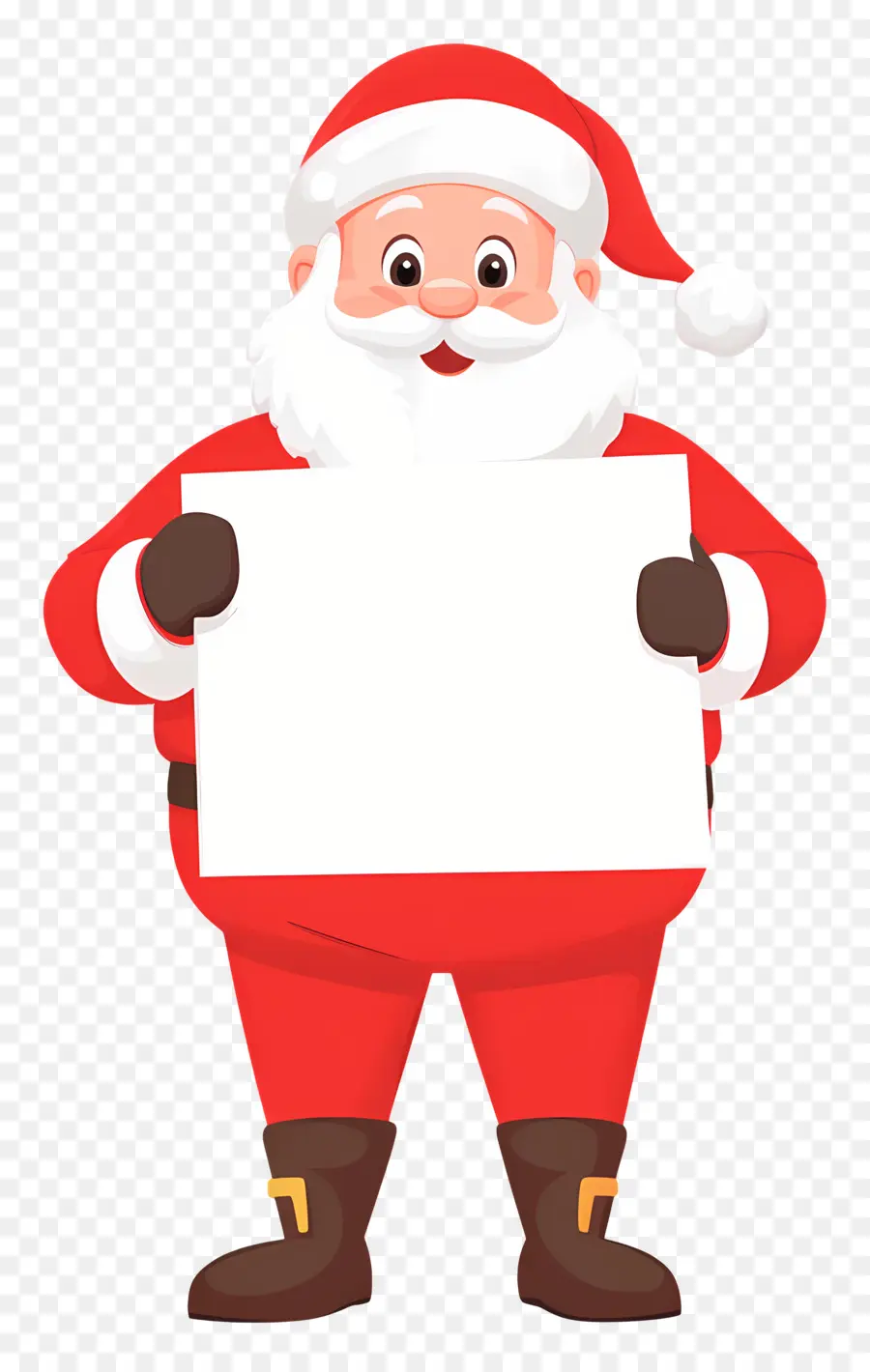 Papai Noel Segurando Uma Bandeira，Papai Noel PNG