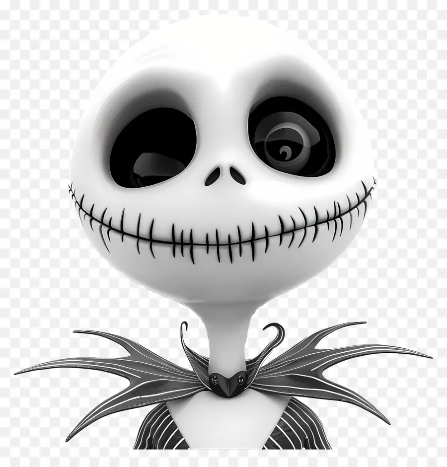 Jack Skellington，Personagem Esqueleto PNG