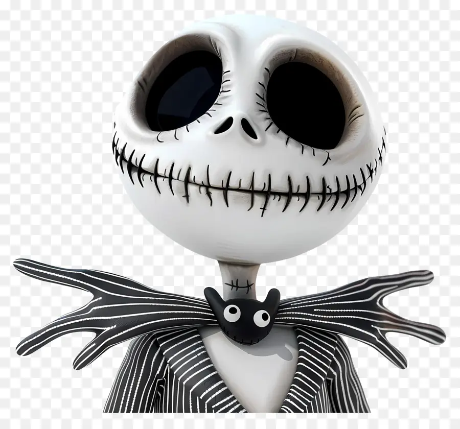 Jack Skellington，Personagem Esqueleto PNG