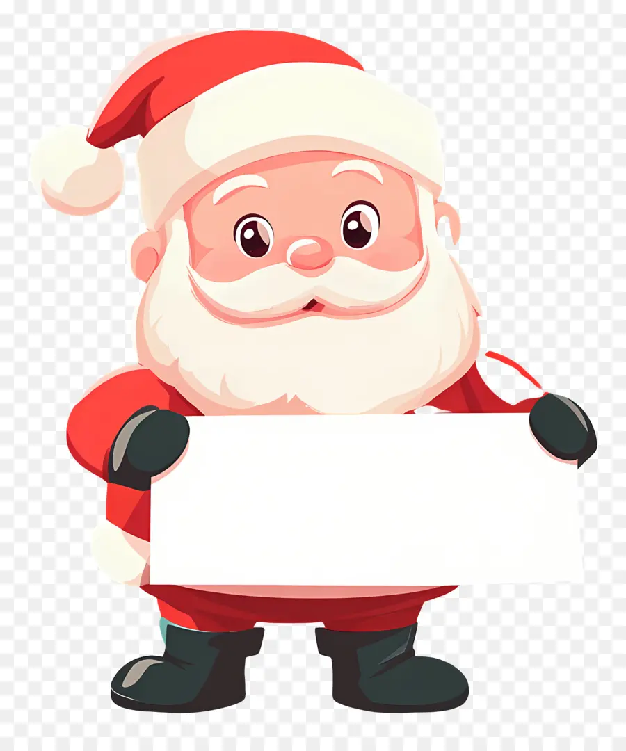 Papai Noel Segurando Uma Bandeira，Papai Noel PNG