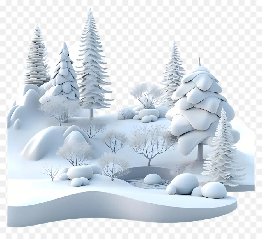 Paisagem De Neve，Paisagem Nevada PNG