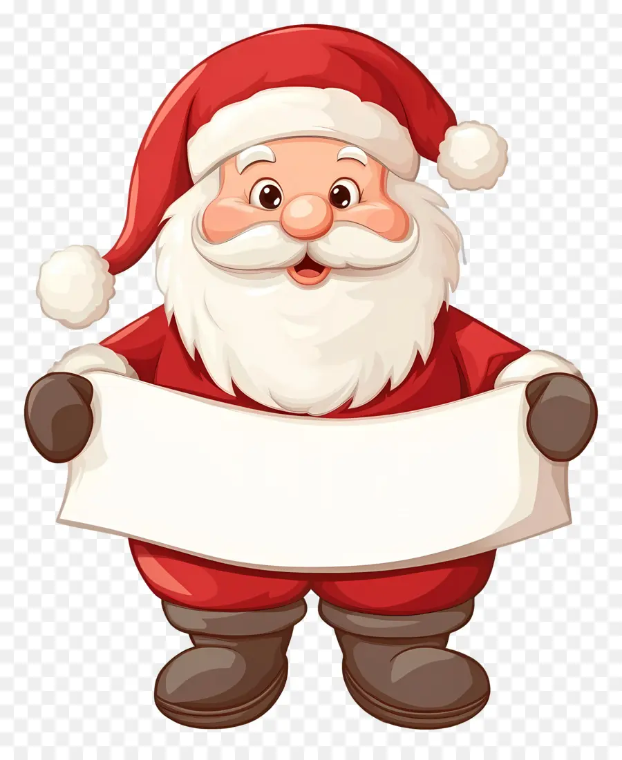 Papai Noel Segurando Uma Bandeira，Papai Noel PNG