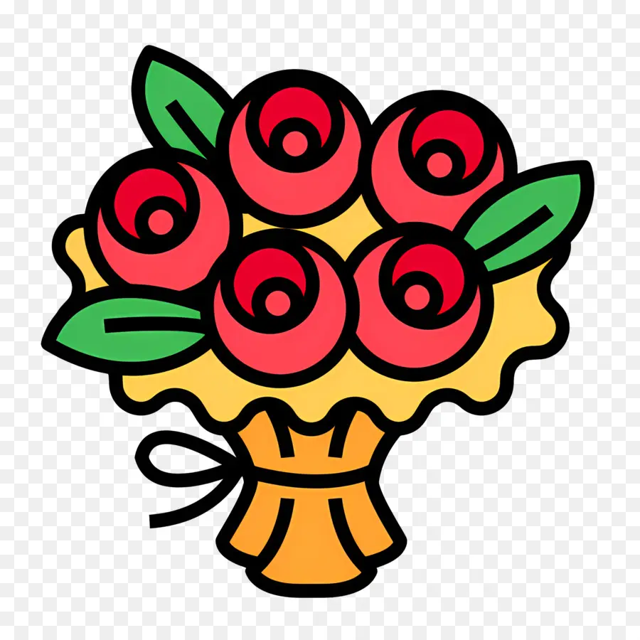 Buquê De Rosas，Buquê De Flores PNG