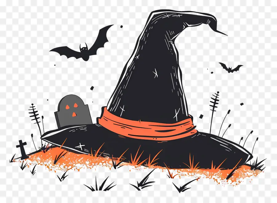 Chapéu De Bruxa De Halloween，Chapéu De Bruxa PNG